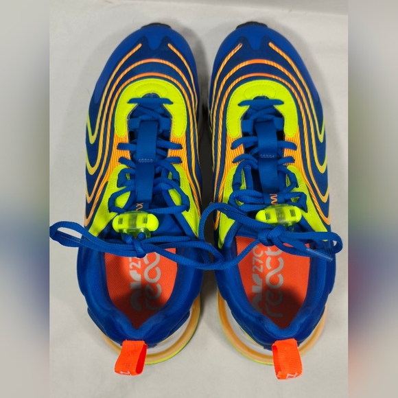 Nike Air Max 270 React ENG Blue Soar Total Orange Volt White Men 8.0 CD0113-401 main image 11